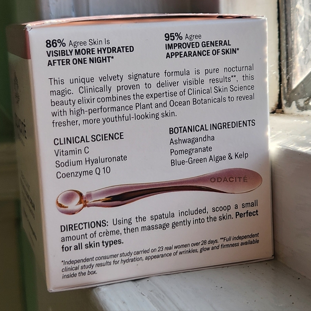 NIB ODACITE RESTORATIVE NIGHT CREAM - Picture 9 of 12
